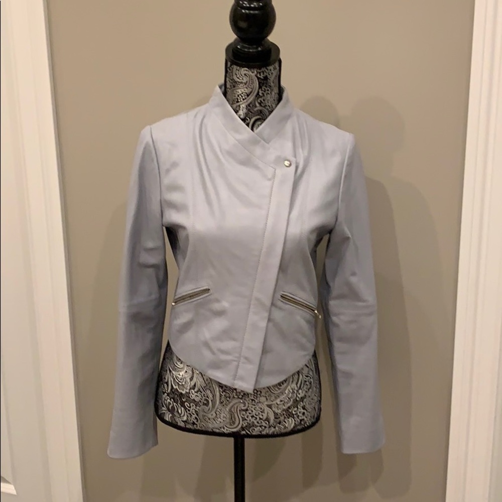 VEDA Leather Jam Jacket - Picture 2 of 7